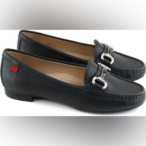 Marc Joseph size 8 Grand Street black leather loafers